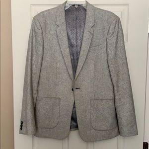 Topman Grey patch pocket sports jacket